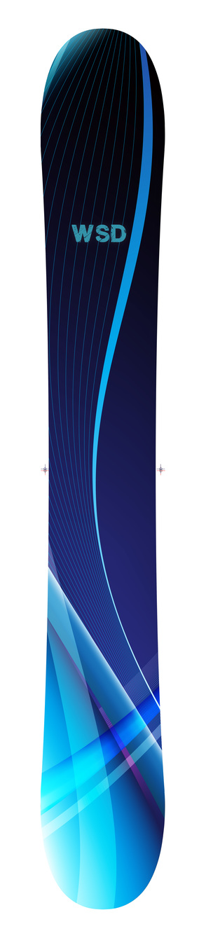 WSD blue wave wide skiboards 2021