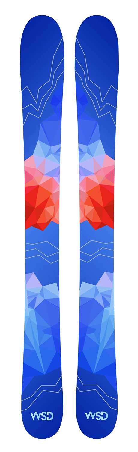 WSD blue diamonds skiboards flat  2020